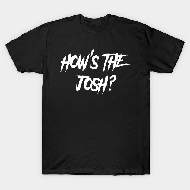 How is the Josh Bollywood Hindi Text T-Shirt by alltheprints